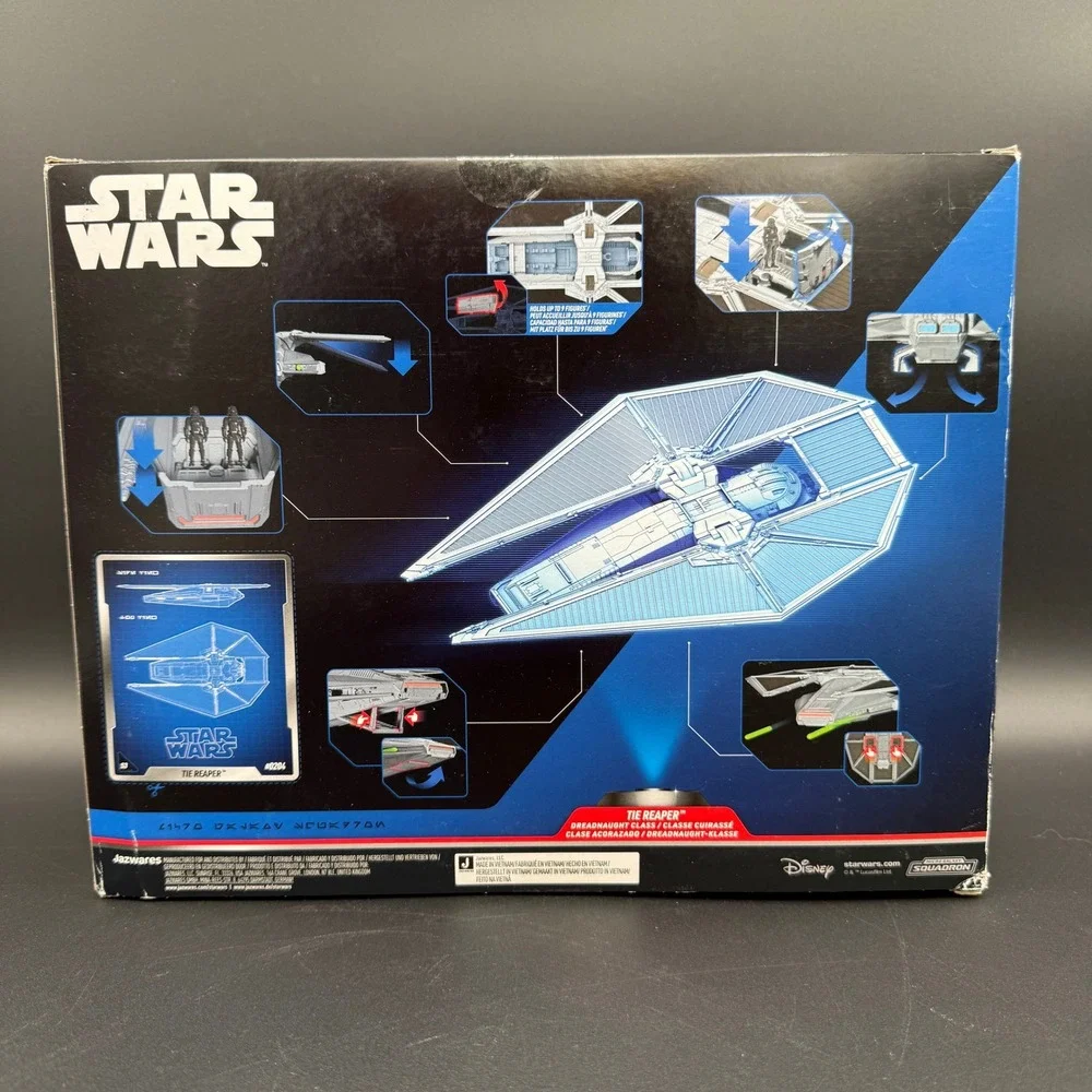 Star Wars Micro Galaxy Squadron TIE Reaper Series 3 Rogue One‎ #0204 Jazwares